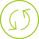 Increased circulation in lower extremities